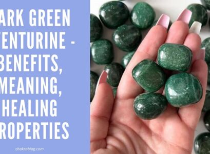 Dark Green Aventurine Crystal Benefits Meaning Healing Properties