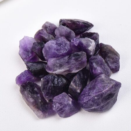 1PC Natural Amethyst Irregular Healing Stone Purple Gravel Mineral Specimen Raw Quartz Crystal Gift Jewelry Accessory 1