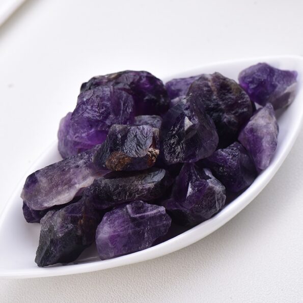 1PC Natural Amethyst Irregular Healing Stone Purple Gravel Mineral Specimen Raw Quartz Crystal Gift Jewelry Accessory 2