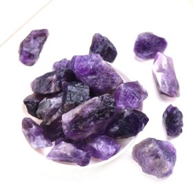 1PC Natural Amethyst Irregular Healing Stone Purple Gravel Mineral Specimen Raw Quartz Crystal Gift Jewelry Accessory
