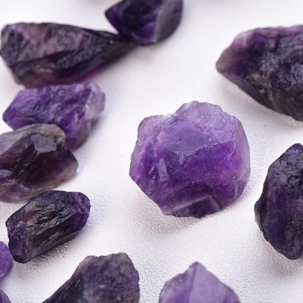 1PC Natural Amethyst Irregular Healing Stone Purple Gravel Mineral Specimen Raw Quartz Crystal Gift Jewelry Accessory 4