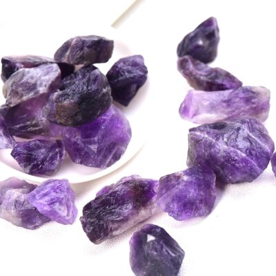 1PC Natural Amethyst Irregular Healing Stone Purple Gravel Mineral Specimen Raw Quartz Crystal Gift Jewelry Accessory