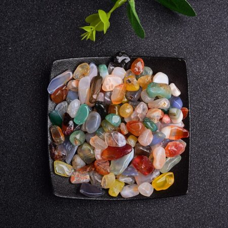 50 100g Natural Crystal Amethyst Agate Irregular Mineral Healing Stone Gravel Specimen Suitable For Aquarium Home