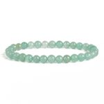 New Fashion Natural Jewelry Green Aventurine Round Beads Bracelet Be Fit for Men and Women Accessories