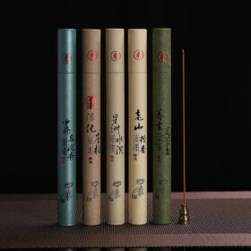 YXYMCF 40 Sticks Natural Sandalwood Incense Sleep Chinese Home Incense Sticks Aromatherapy Room Fragrance Buddhist Supplies
