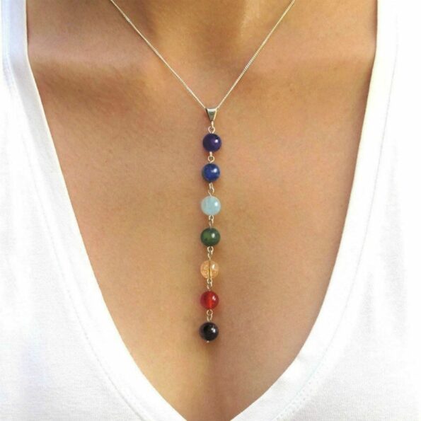 7-Chakra-Gem-Stone-Beads-Pendant-Necklace-Women-Yoga-Healing-Balancing-Maxi-Chakra-Choker-Bracelet-Bijoux-4
