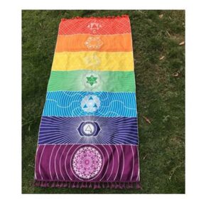 70cm-150cm-Meditation-Yoga-Rug-Towels-Mexico-Chakras-Tassel-Striped-Floor-Dorm-Room-Mat-Tassel-Tapestry